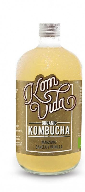 Kombucha de Manzana Canela Bio (Grande)