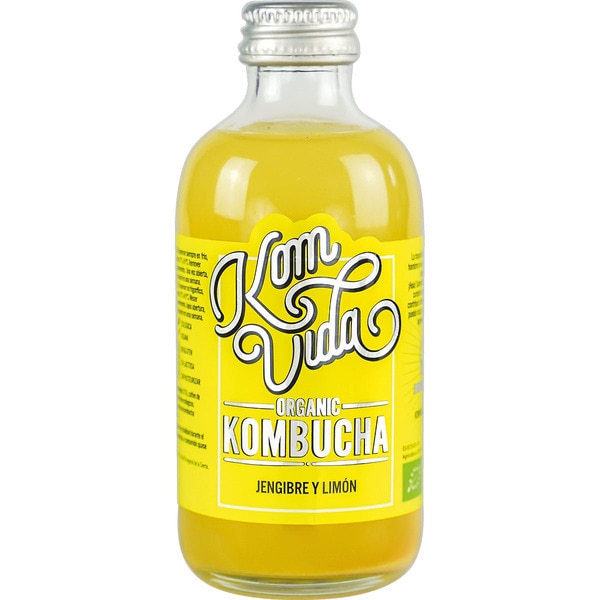 Kombucha de Jengibre y Limón Bio (Grande)