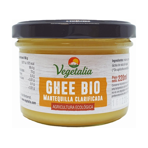 Mantequilla Clarificada Ghee Bio