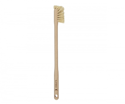 Cepillo de madera largo para termos