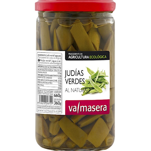 Judías Verdes al natural Bio