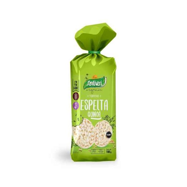 Tortitas de Espelta con Quinoa Bio