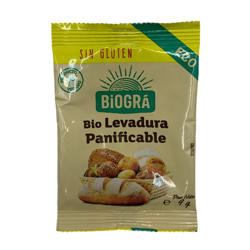 Levadura Activa Panificable Bio Sin Gluten