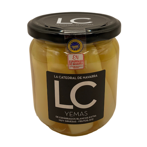 Yemas de Espárragos Blancos Extra D.O. Navarra (Muy gruesas 8/12 frutos)