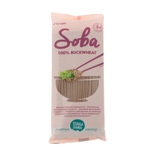 Soba Espaguetis Japoneses de Trigo Sarraceno Bio