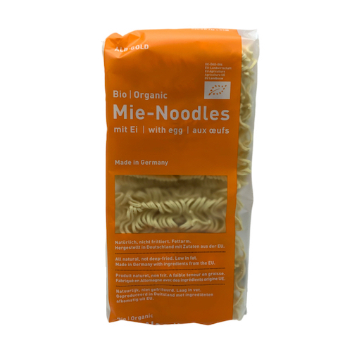 Noodles de Trigo Duro con Huevo Bio