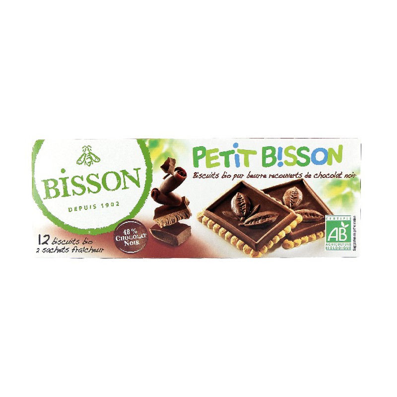 Galleta BIO petit bisson chocolate negro bisson