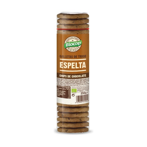 Galletas de espelta con chips de chocolate Bio