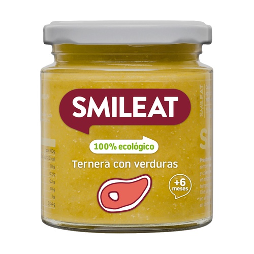 Tarrito de Ternera con Verduras Bio 6m+