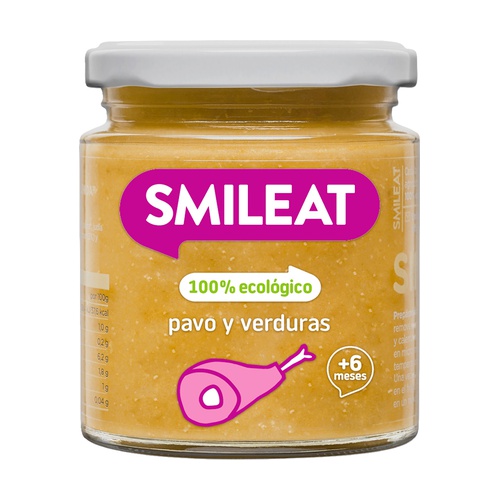 Tarrito de Verduras y Pavo Bio 6m+