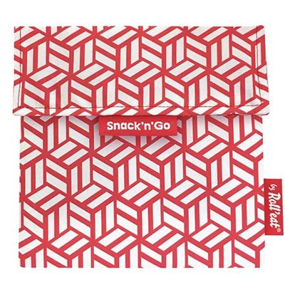 Porta Alimentos Snacks Go Tiles Rojo