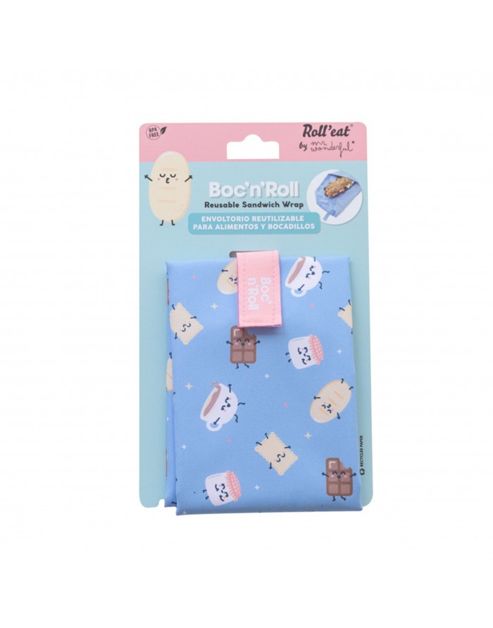 Porta Alimentos Boc N´Roll Mr. Wonderful Chocolat