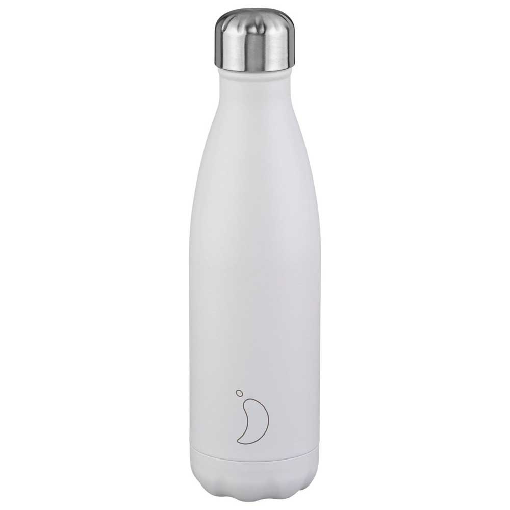 Botella Acero Inoxidable Chilly’s Blanco Mate 750ml