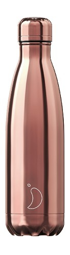 Botella Acero Inoxidable Chilly’s Oro Rosa 750ml