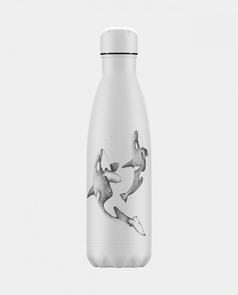 Botella Acero Inoxidable Chilly’s Orca Sea Life 500ml
