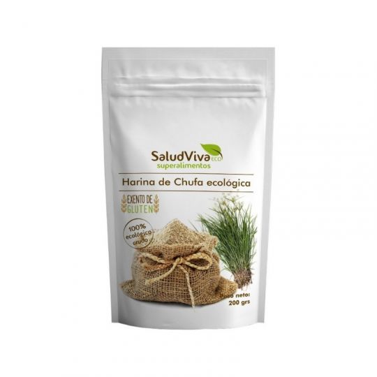 Polvo de Chufa deshidratada sin gluten, eco