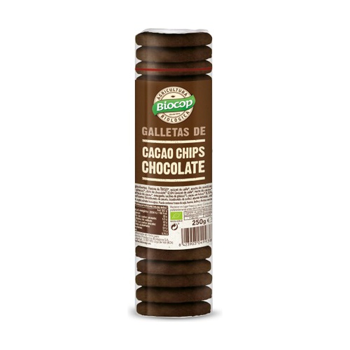 Galletas de Cacao y Chocolate Bio