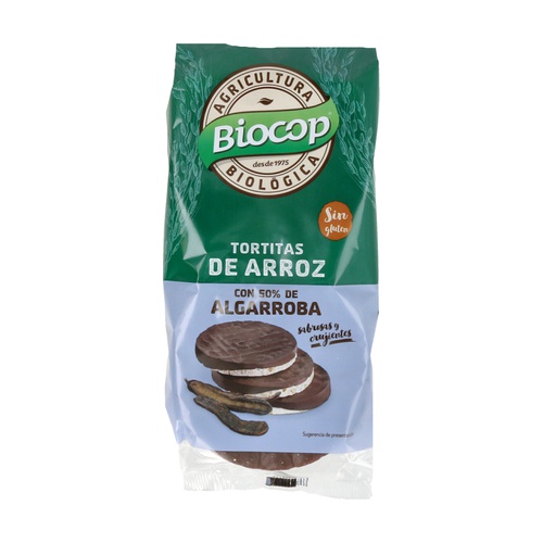 Tortitas Arroz Integral con Algarroba Bio