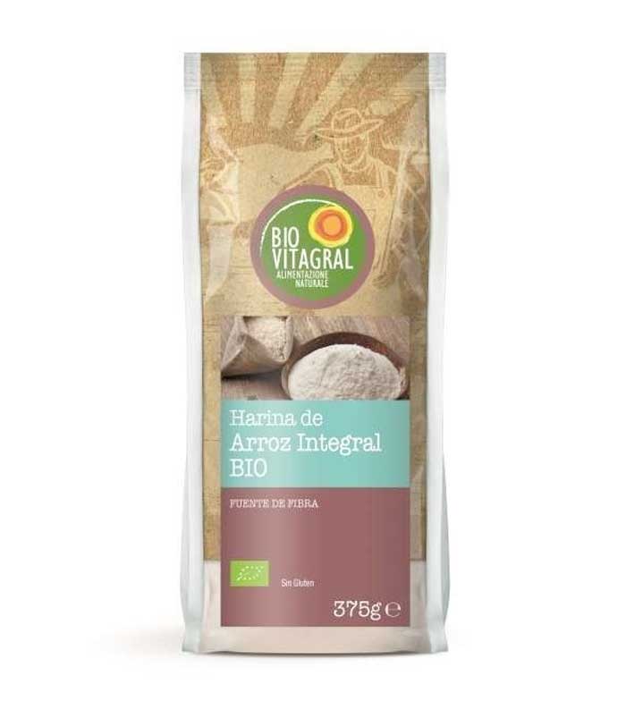 Harina de Arroz Integral Sin Gluten Bio