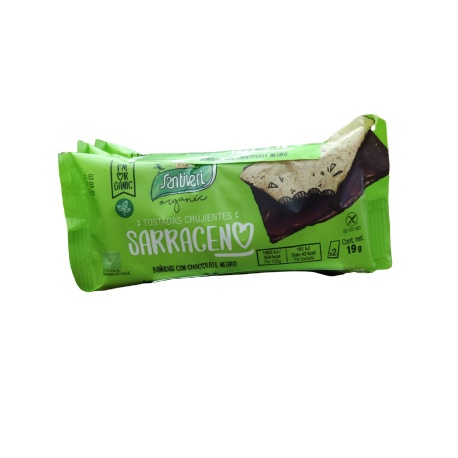Tostadas Trigo Sarraceno con Chocolate Negro Bio