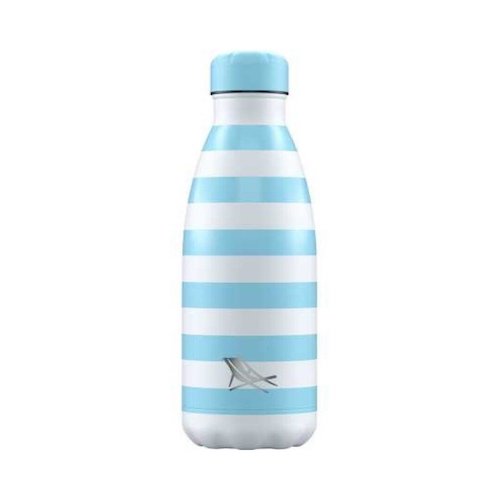 Botella Acero Inoxidable Chilly’s Dock & Bay - Azul Claro 500ml