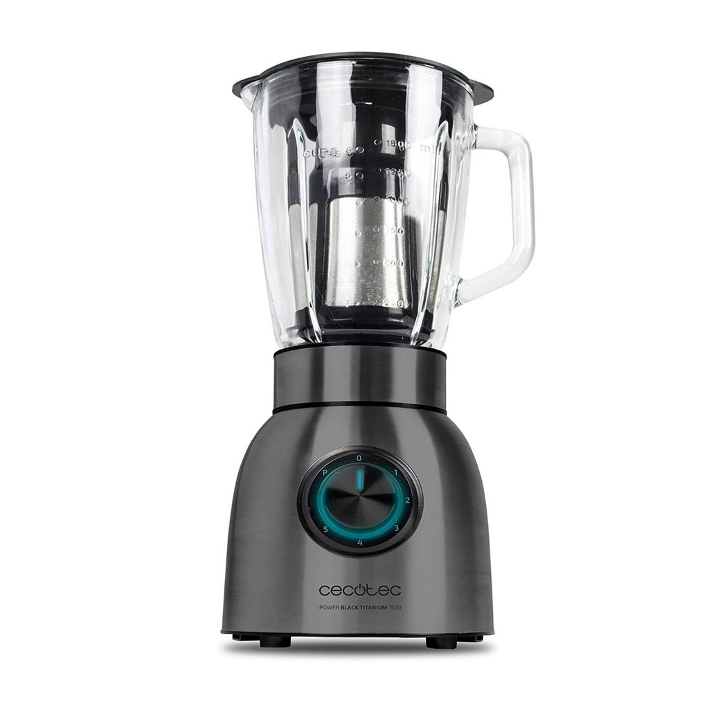 Batidora de Vaso Cecotec Power Black Titanium 1500