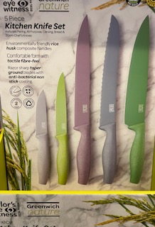 Set de 5 cuchillos Nature