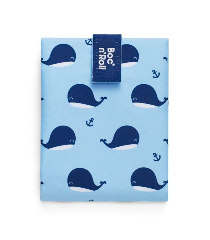 Porta Alimentos Nature Boc N´Roll Eco Animals Ballena