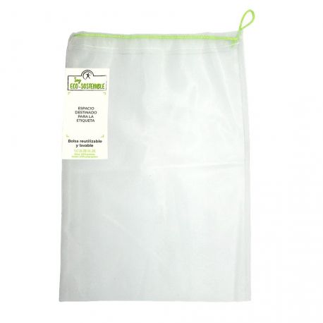 Bolsa ecológica reutilizable – Malla frutería Grande