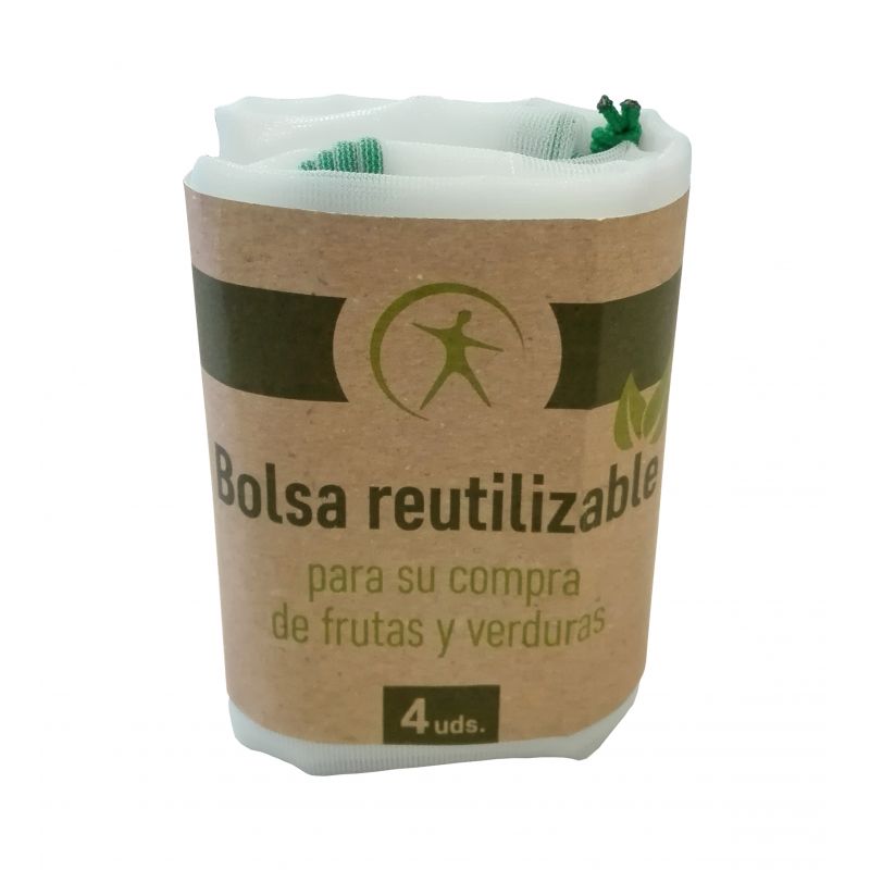 Bolsa ecológica reutilizable – Malla frutería Pequeña
