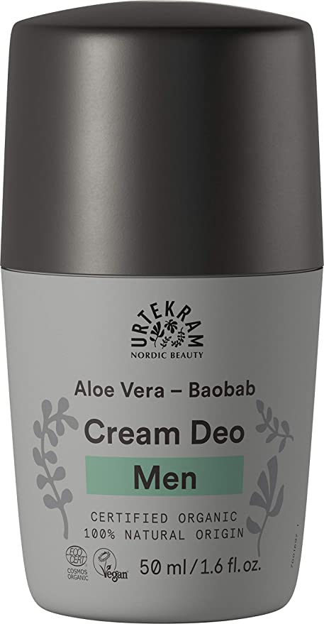 Desodorante hombre Roll-on Baobad y Aloe Vera de Urtekram