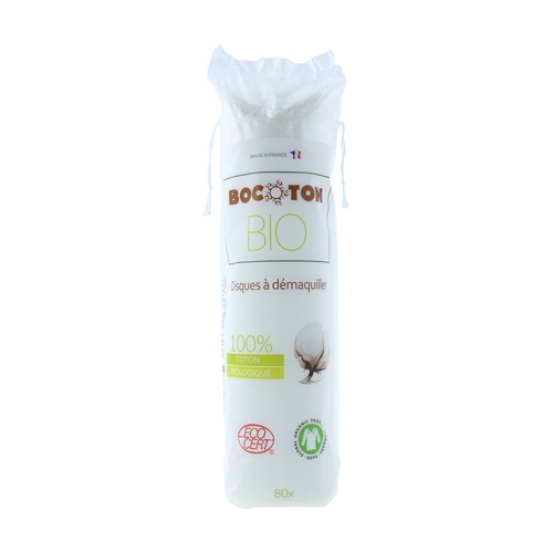 Discos desmaquillantes de algodón Bio