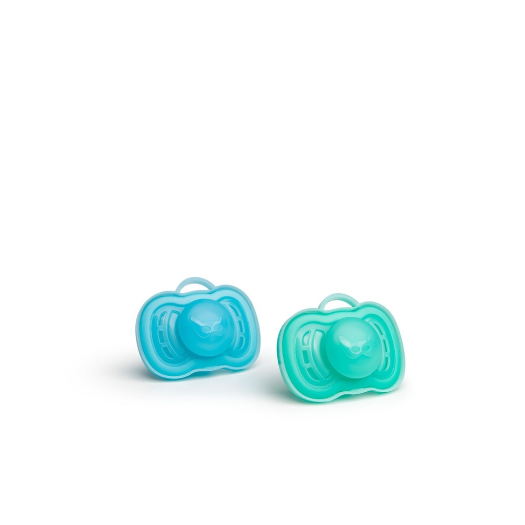 Chupete Herobility Azul-Turquesa Talla +6meses (2 Unidades)