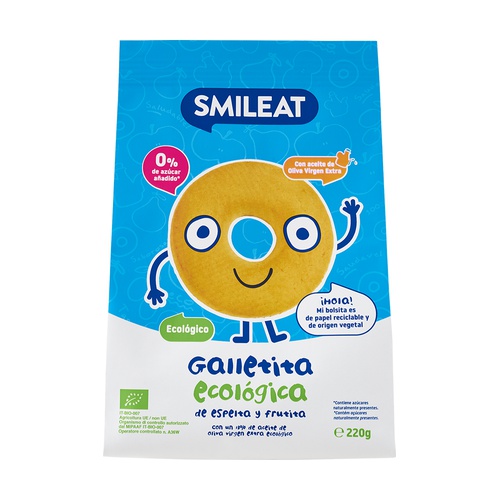 Galletas infantiles de Espelta con Manzana Bio