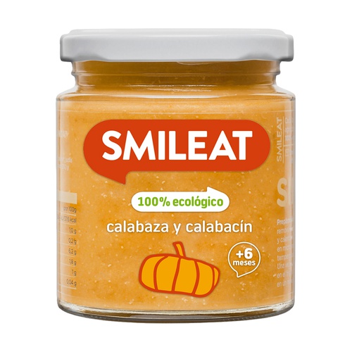 Tarrito de Calabaza y Calabacín Bio 6m+