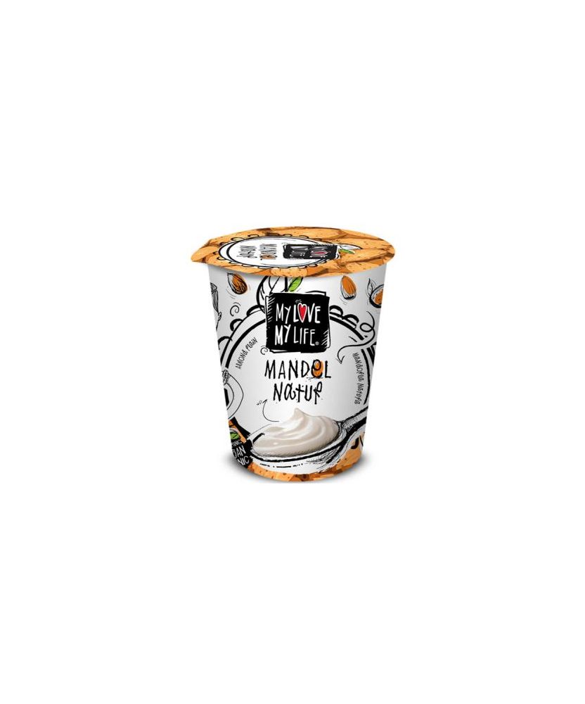 Yogur de almendra natural