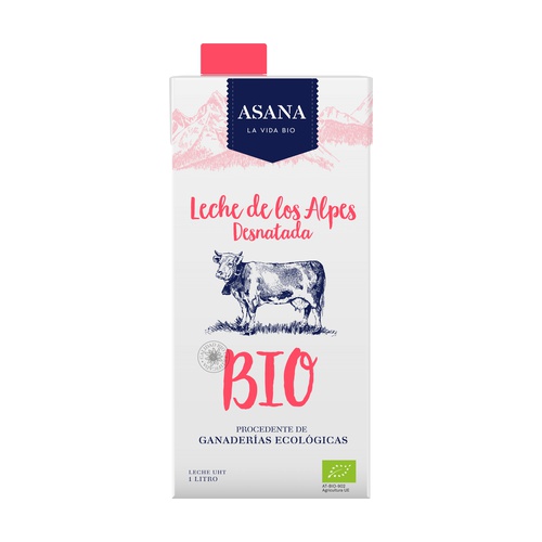 Leche Desnatada Bio