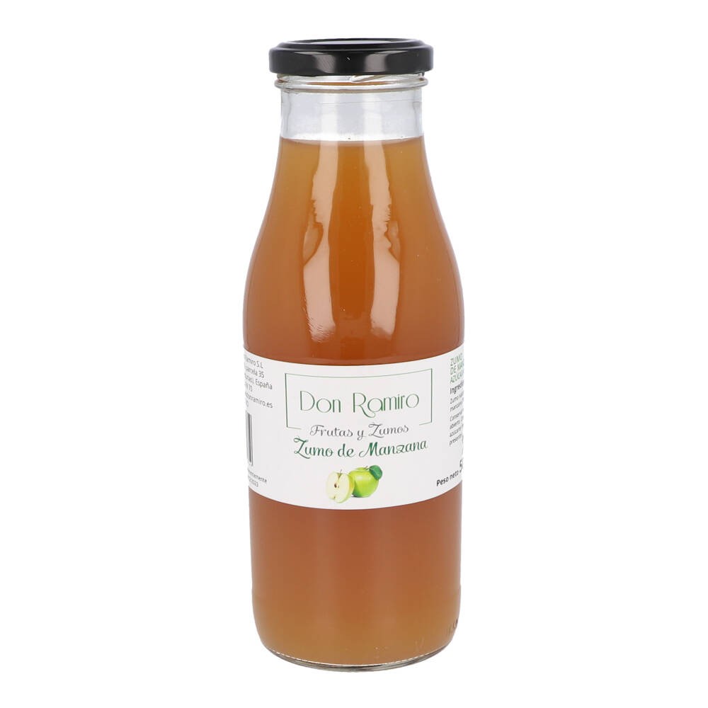 Zumo de manzana 100% natural sin azúcar