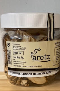 Setas Shiitake deshidratadas