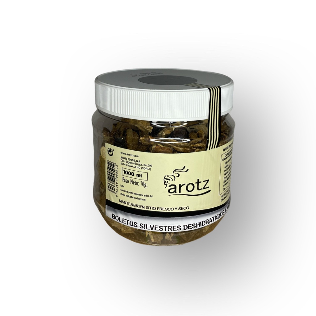 Setas de Boletus deshidratadas