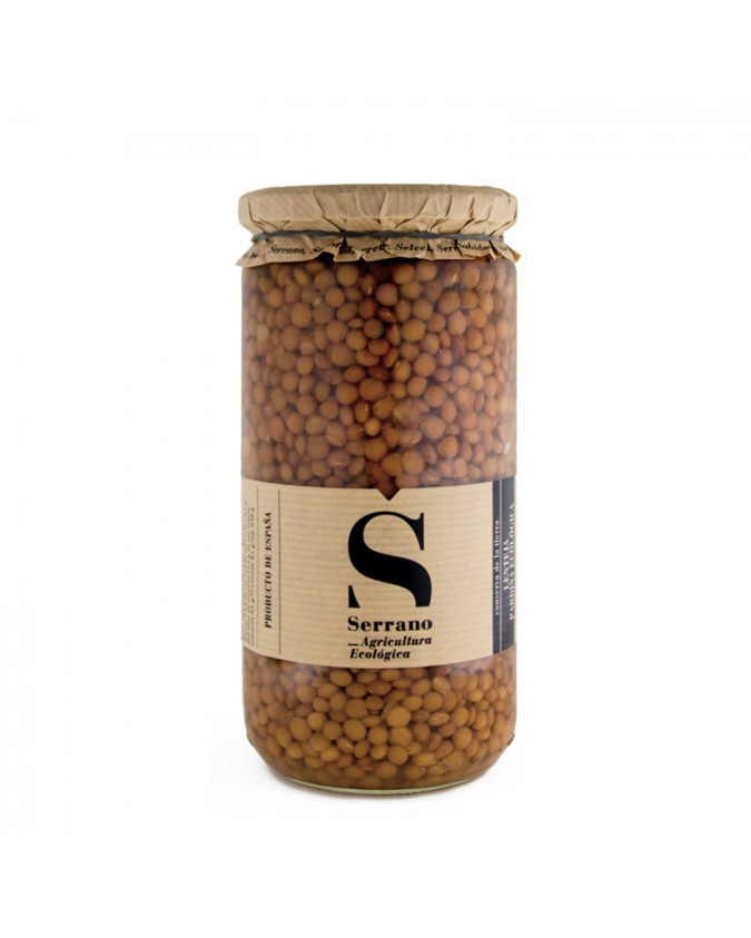 Lenteja Pardina cocida Bio