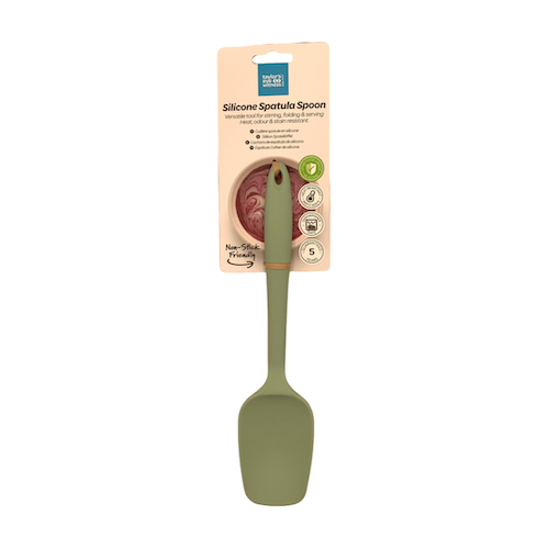 Cuchara de Cocina de Silicona - Verde Menta