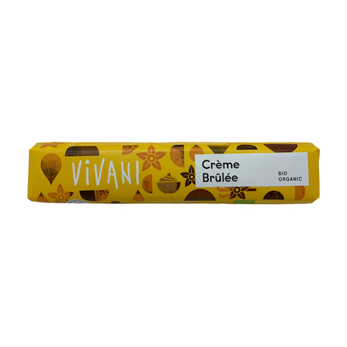 Barrita de chocolate Crème Brûlée Bio