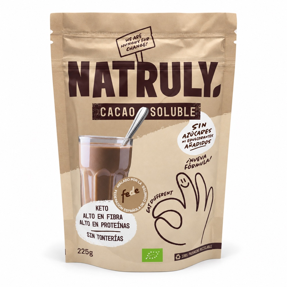 Cacao Soluble Sin Azucar añadido Bio