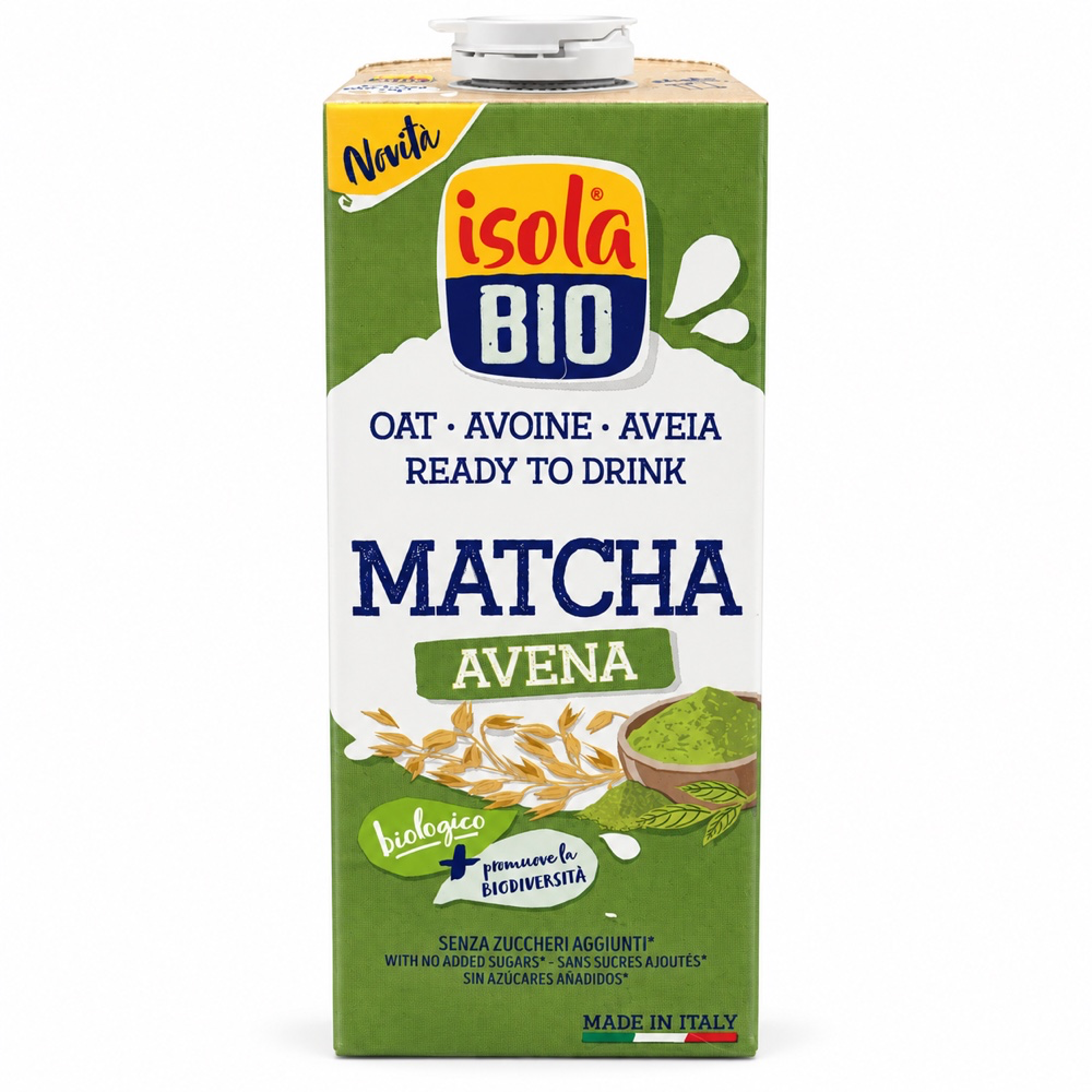 Bebida de Avena con Matcha Bio