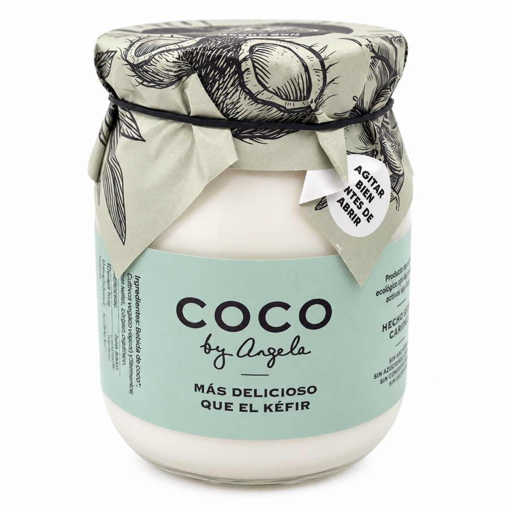 Yogur de Coco tipo Kefir Natural 500g