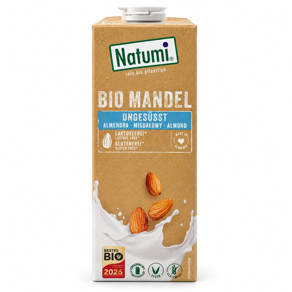 Bebida de Almendra Natural Sin Azúcar Bio