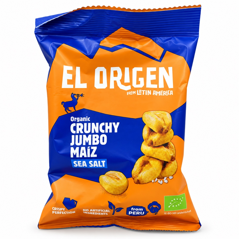 Maíz gigante con Sal Marina Bio