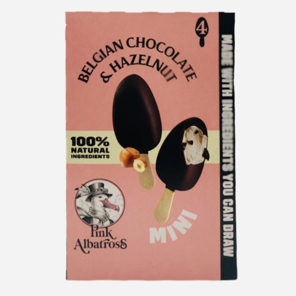 Helado Mini Bombon Avellana (4 unidades) - CONGELADO