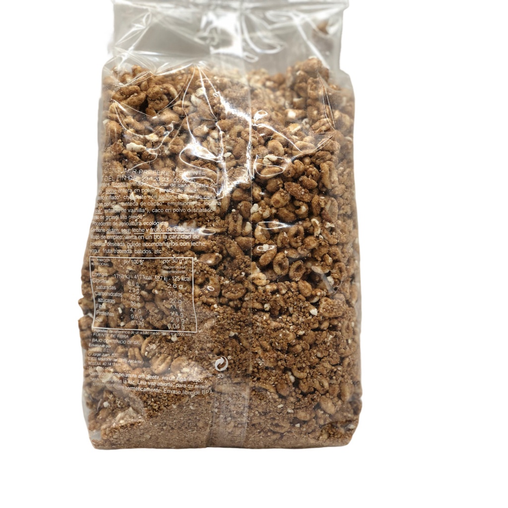 Espelta con Amaranto y Avellana Bio